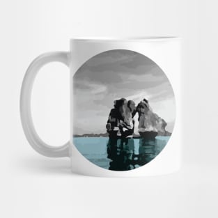 Fighting Cock Islet on Ha Long Bay Vietnam Mug